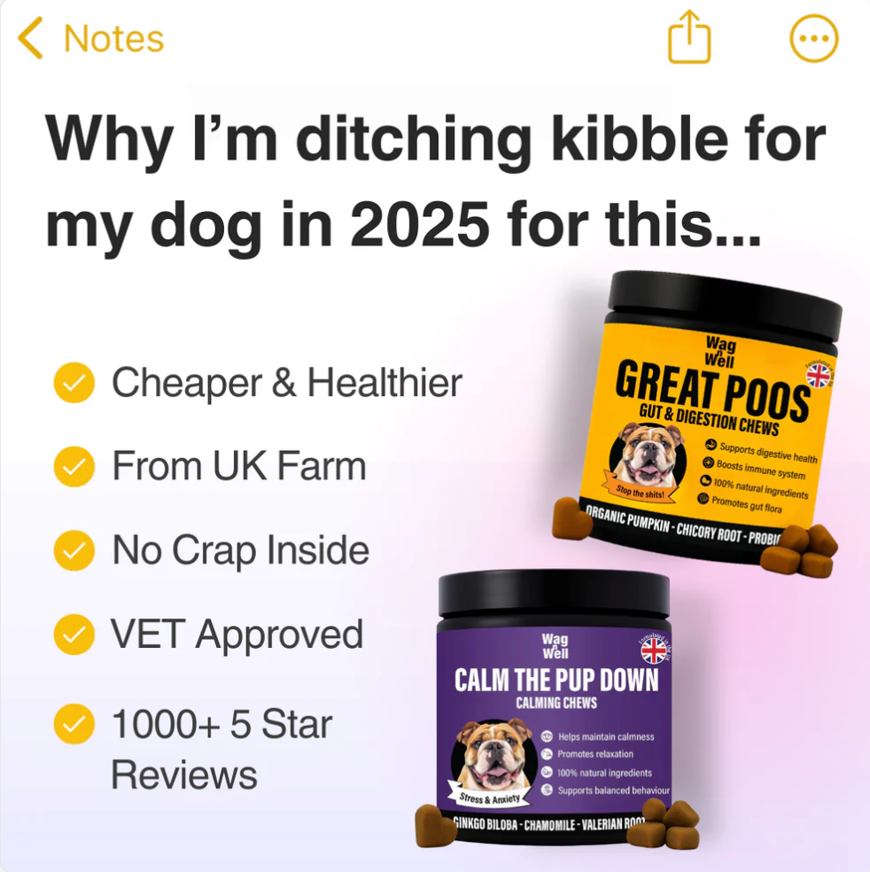 PetJet x WagnWell: Great Poos - 100 Gut & Digestion Chew Treats