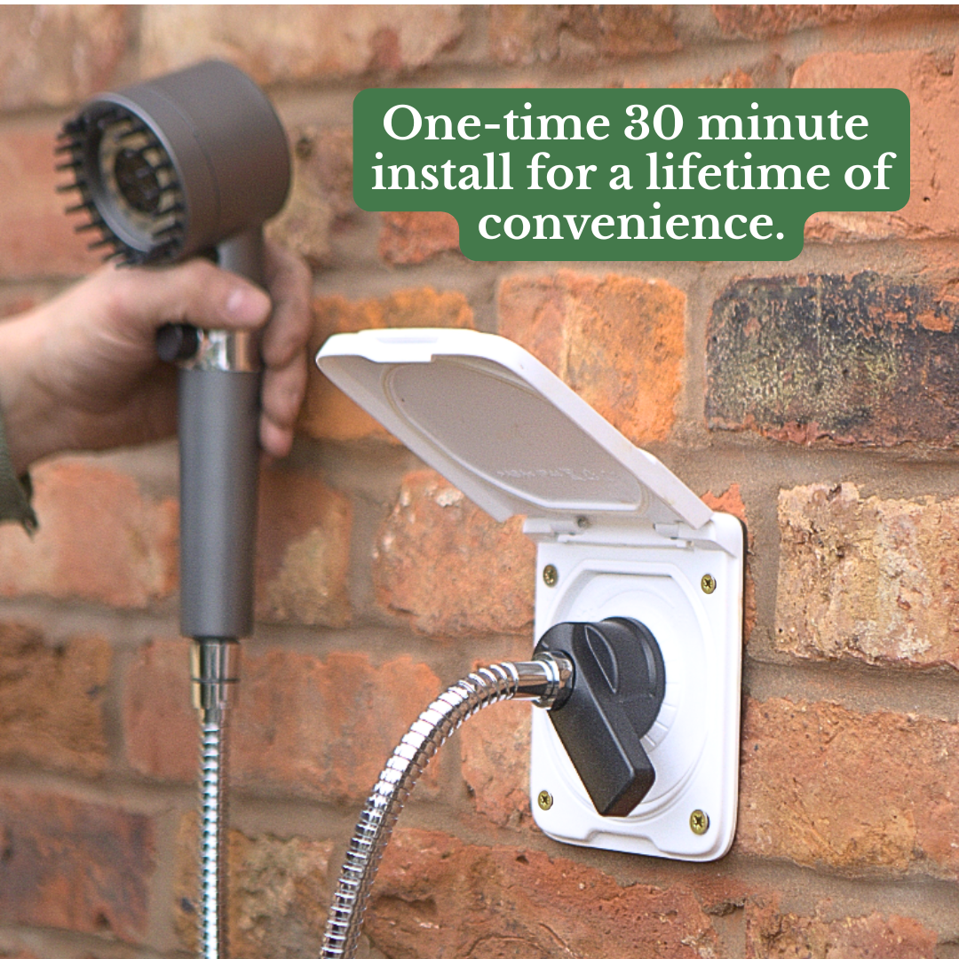 The PetJet Outdoor Home Wall Hot Shower