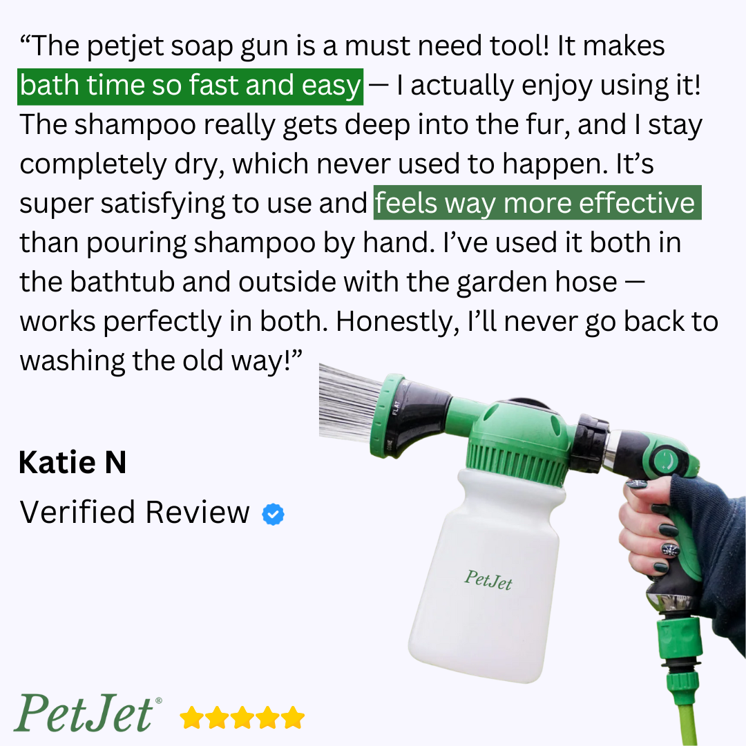 The PetJet Soap Gun 4.0