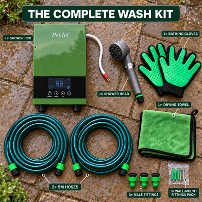 PetJet Shower Pro® – Hot Wash for Dogs & Horses