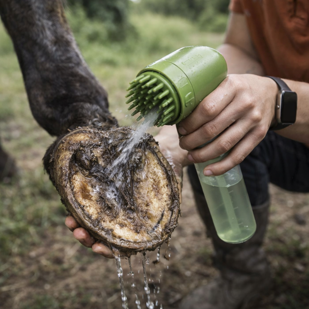 PawJet - Portable Mini Paw & Hoof Cleaner