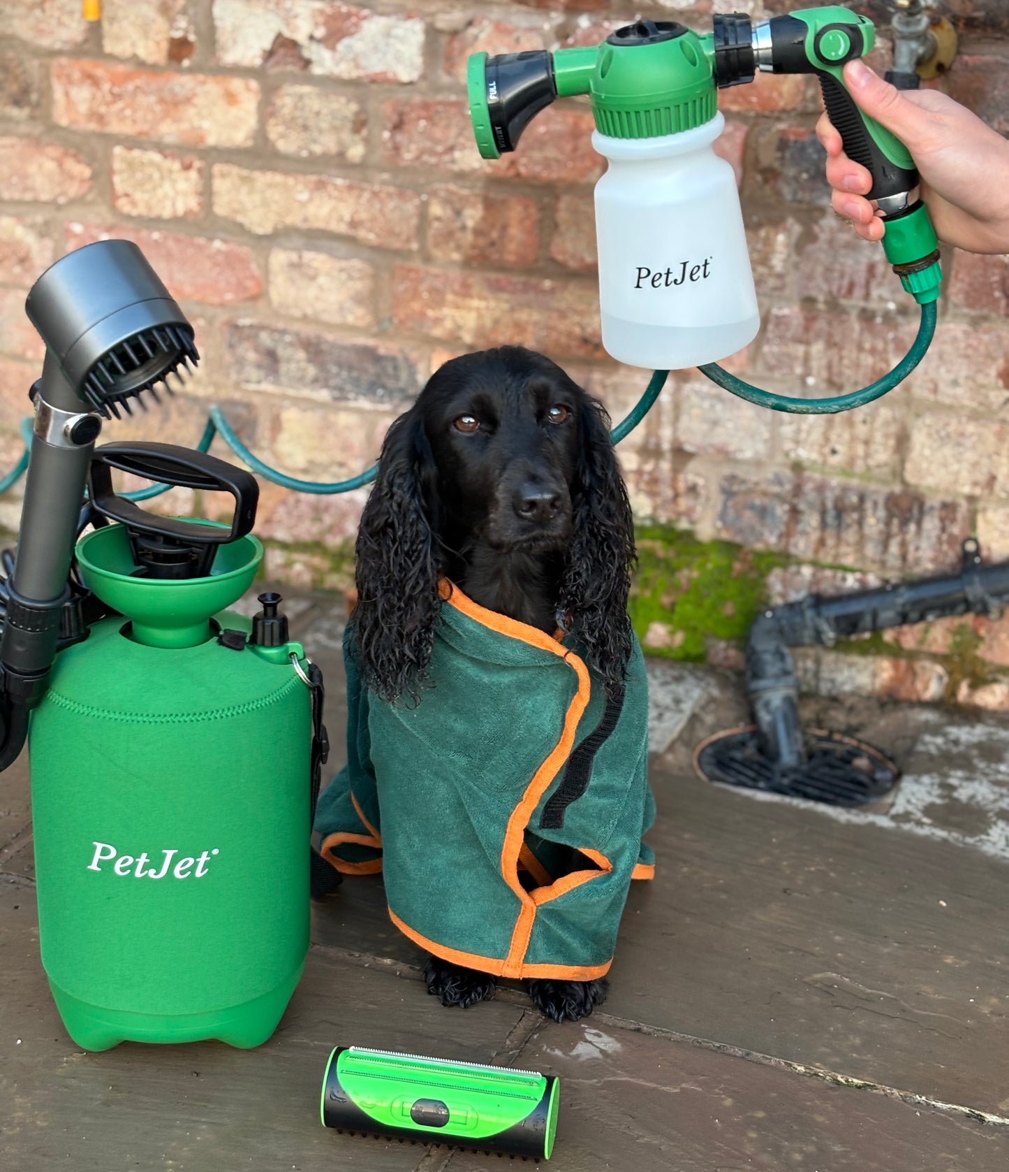 The 5 Liter Portable Tank Shower Full Pack