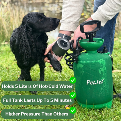 PetJet 5 Liter Portable Tank Hot Shower