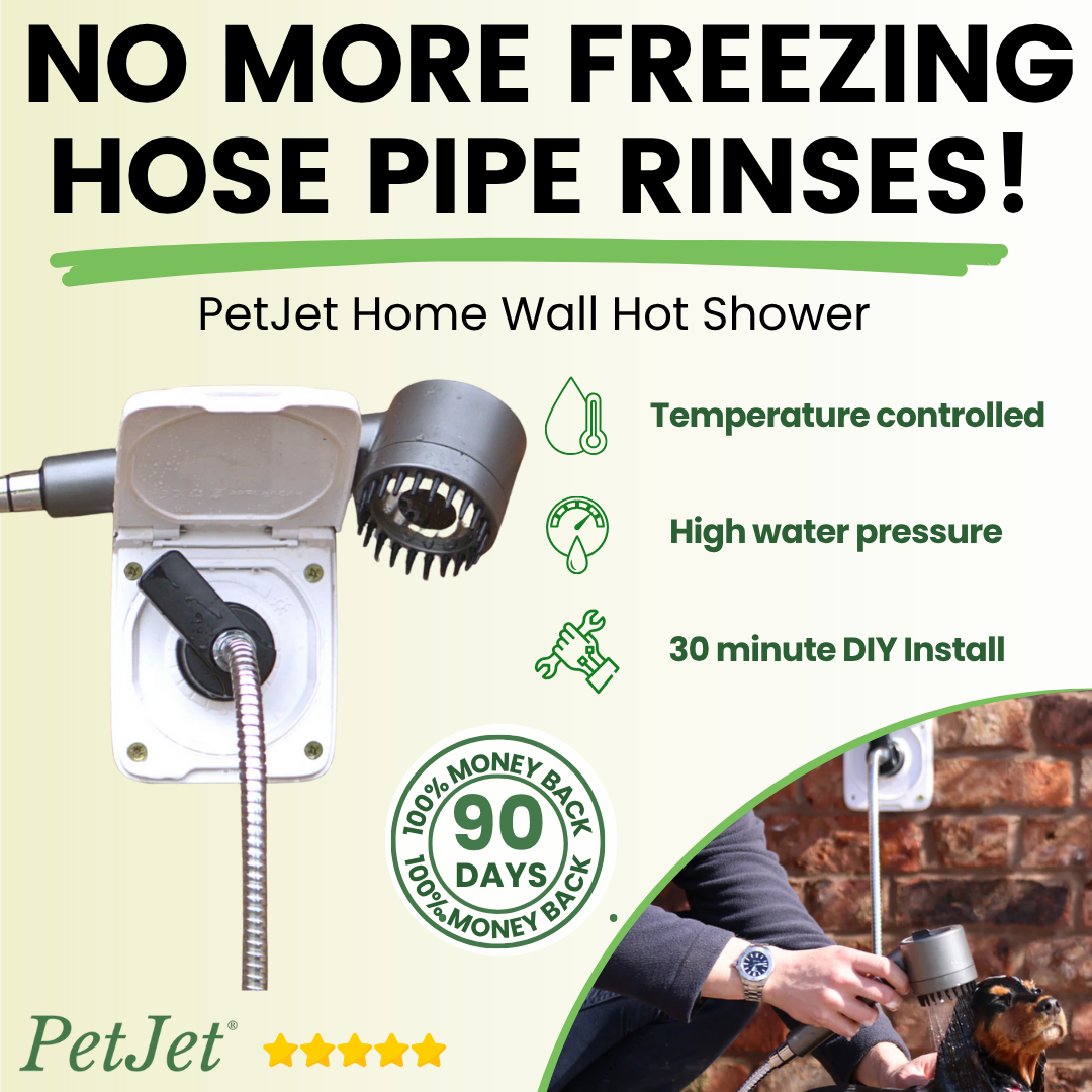 The PetJet Outdoor Home Wall Hot Shower™