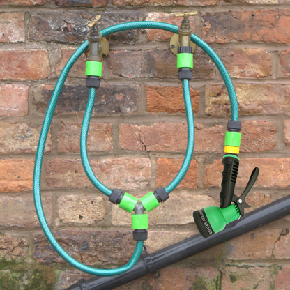 Outdoor 3 Way Hot Cold Tap Shower