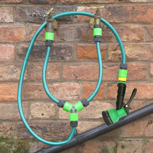 Outdoor 3 Way Hot Cold Tap Shower