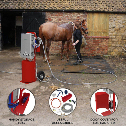 PetJet Gas Horse Hot Wash 18L Deluxe 2.0 Trolley Cover