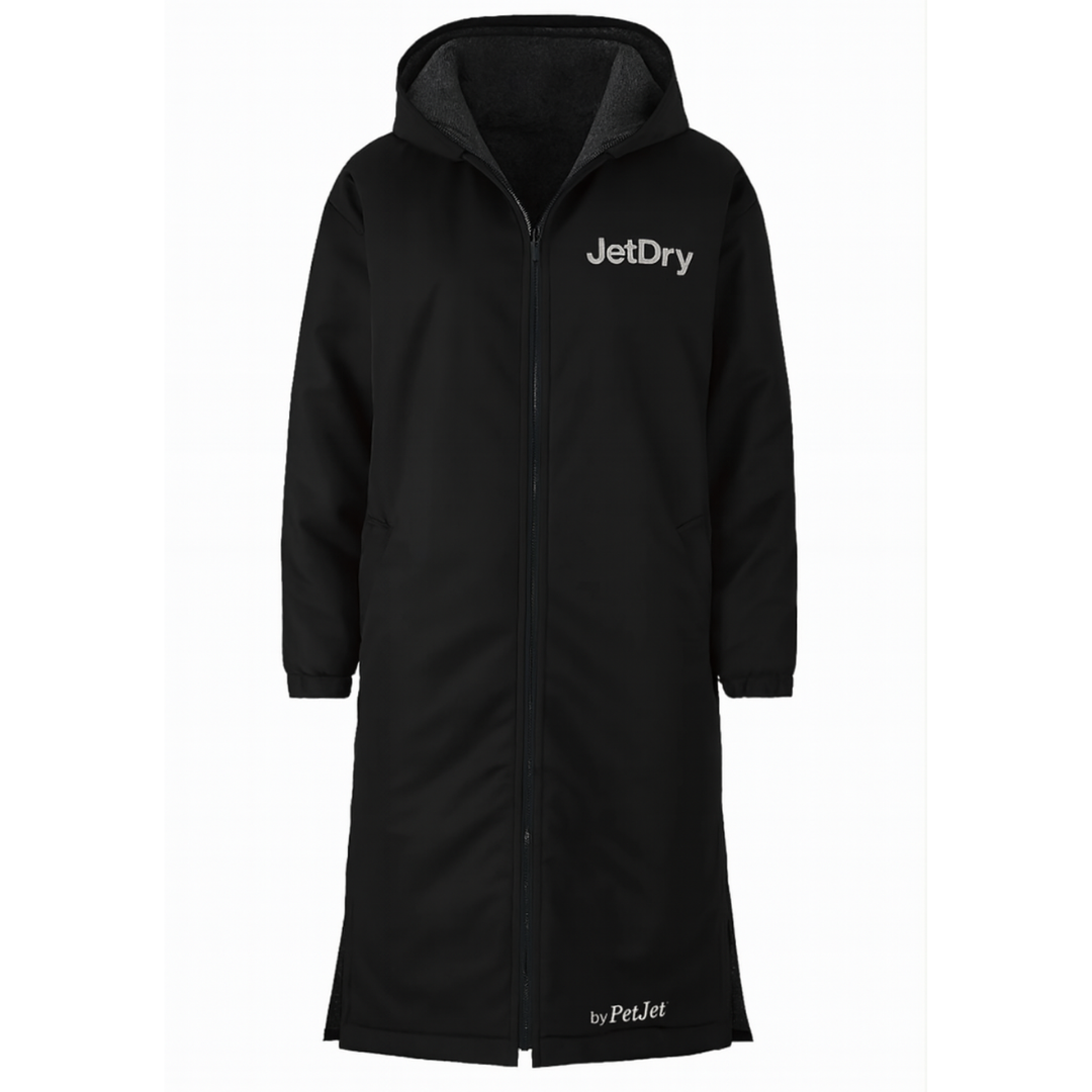 NEW – JetDry Waterproof Coat - Black/Grey