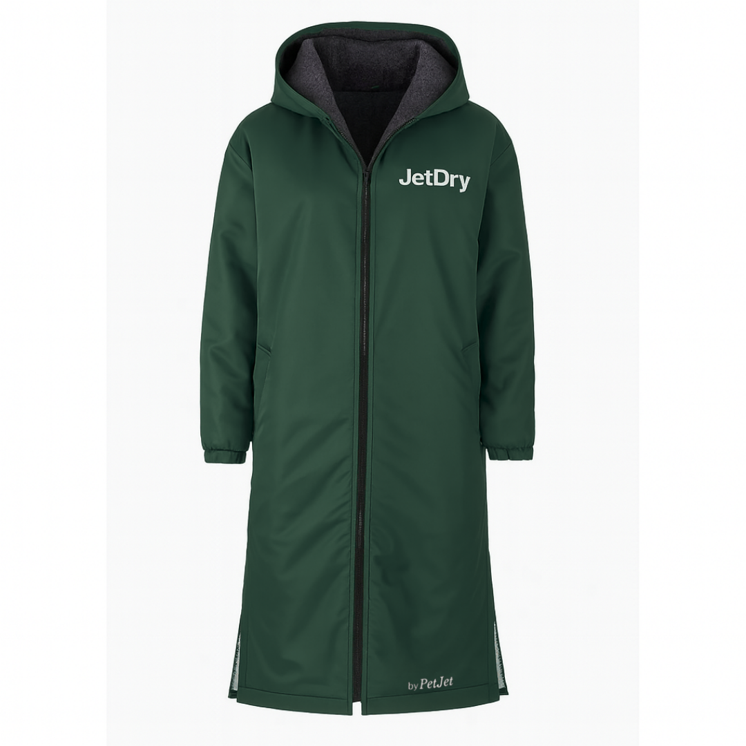 NEW – JetDry Waterproof Coat - Green/Grey