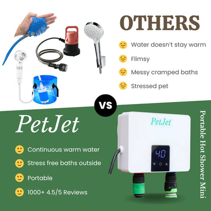Plug In Warm Shower Mini Kit