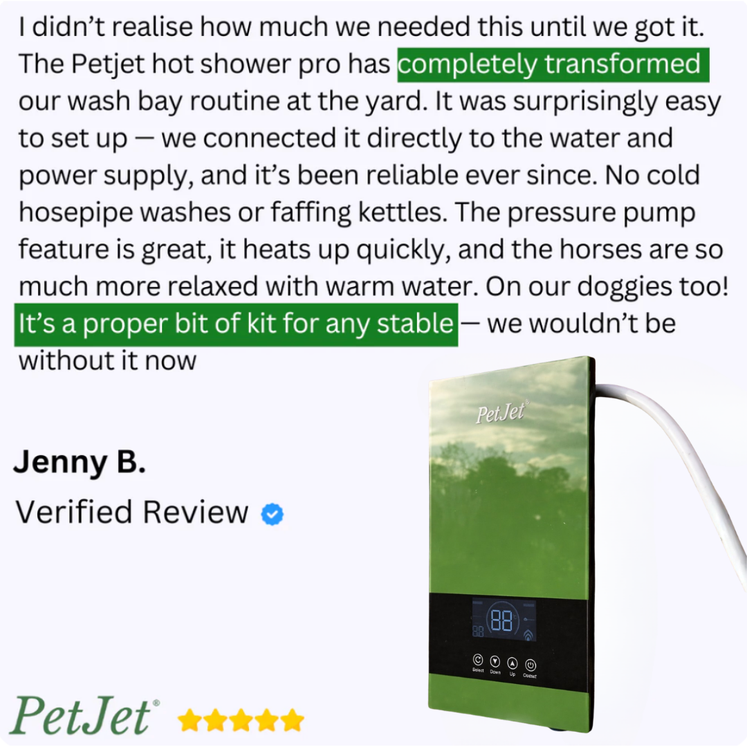 PetJet Hot Shower Pro MAX - 8.5kw