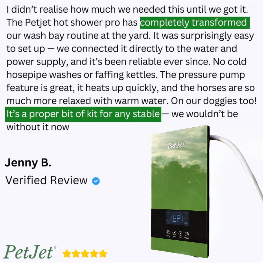 PetJet Hot Shower Pro™ - Hard Wired