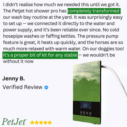 PetJet Hot Shower Pro™ - Hard Wired