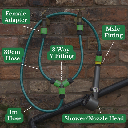 PetJet Outdoor 3-Wege-Warm-Kalt-Dusche