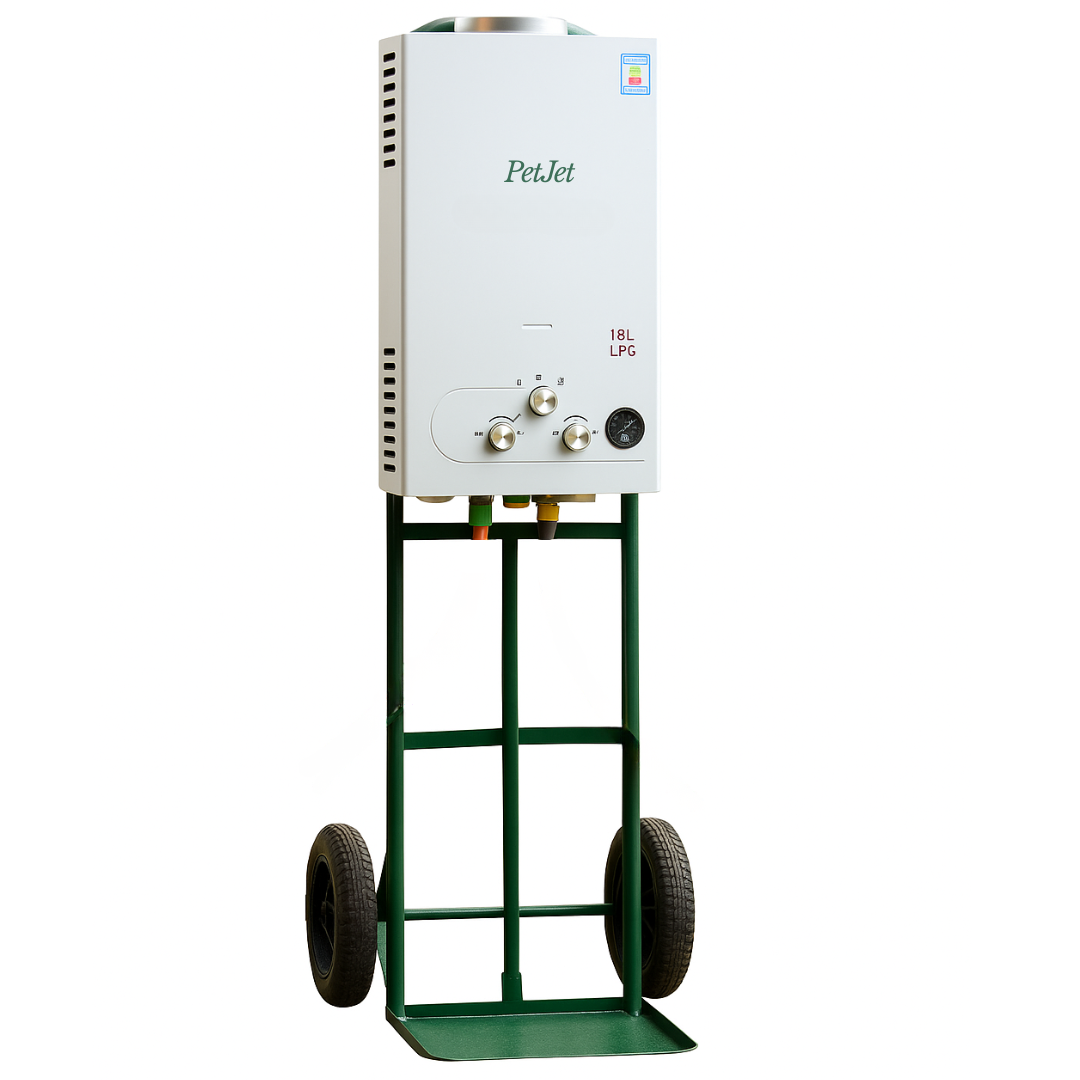 PetJet Gas Horse Portable Hot Wash Shower | 18L