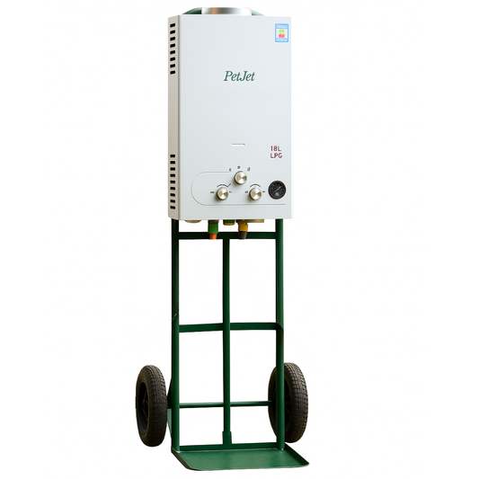 PetJet Gas Horse Portable Hot Wash Shower | 18L