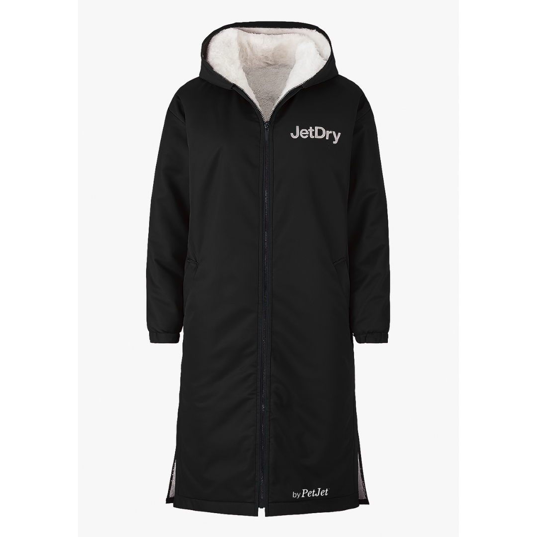 NEW – JetDry Waterproof Warm Coat - Black/Grey