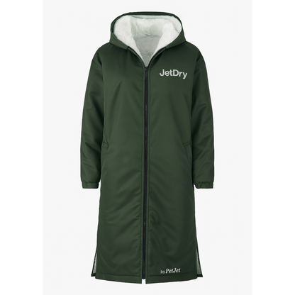 NEW – JetDry Waterproof Warm Coat - Dark Green/Grey