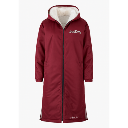 NEW – JetDry Waterproof Warm Coat - Burgundy/Grey
