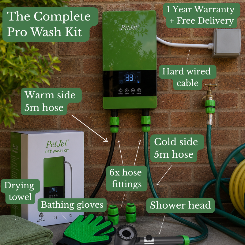 PetJet Hot Shower Pro™ - Hard Wired