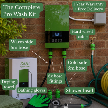 PetJet Hot Shower Pro™ - Hard Wired